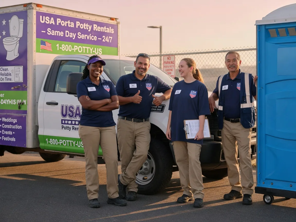 Porta Potty Rental company in Edgerton, WI