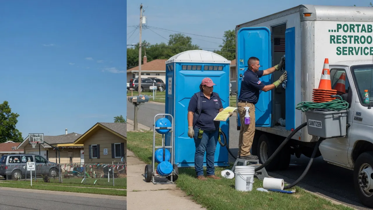 Portable Toilet Rental in Edgerton, WI near me